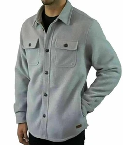 Jachs Mens Gary Herringbone Button Up Corduroy Wool Shacket Shirt Jacket Sz. XXL - Picture 1 of 17