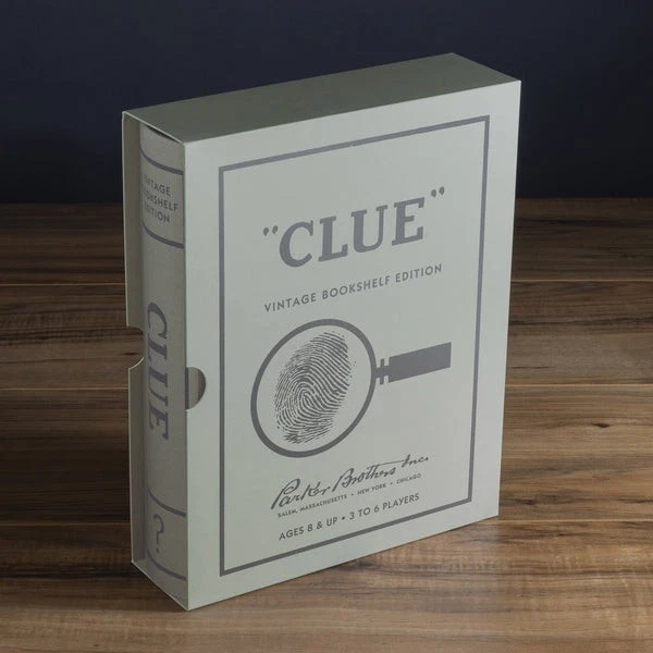 WS Game Company Clue Vintage Bookshelf Edition - Freeship - Image 1 of 4