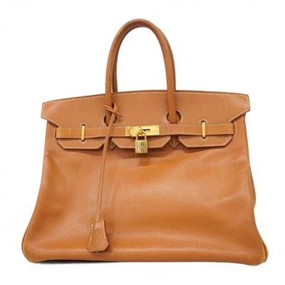 Bolso de mano Hermes Hermès Birkin 35 en oro Couchvel con 〇Sello X para... GZl1dkpd Foto 1 de 4
