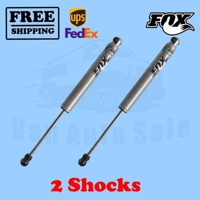 Fox Shocks Kit 2 3.5-4.5" Lift Rear for Jeep Comanche MJ 1986-1992 - Image 1 of 4