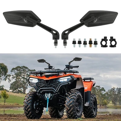 Espejos retrovisores ATV + montaje de manillar de 7/8" para CF-Moto CFORCE 1000 800 600 500 Foto 1 de 4