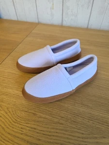 Lands' End Landsend Womens Slippers Lilac Comfort Suede Soles UK Size 6 unworn - Picture 1 of 10