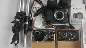 Canon EOS 40D DSLR w/17-85mm, And 18-55mm 4Batt+charger +2 Lights 1 Tri-pod - Picture 1 of 23