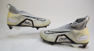 Nuevos en Caja Botines de Fútbol Nike Alpha Menace Elite 3 Blanco Negro DH1350-100 | Talla 13W - Imagen 1 de 7