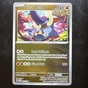 Great Tusk 55/131 Reverse Holo - Pokemon Prismatic Evolutions - Picture 1 of 3
