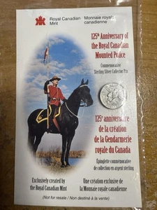 1998 Royal Canadian Mounted Police 125th Anniversary Sterling Silver I3997 - Bild 1 von 1