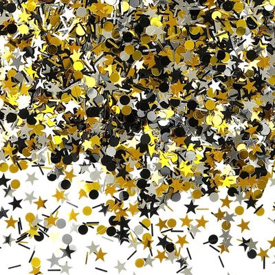Feliz, Graduación, Boda, Año Nuevo Confeti Lámina a Granel, 3.000 Piezas, 9 Onzas Foto 1 de 2