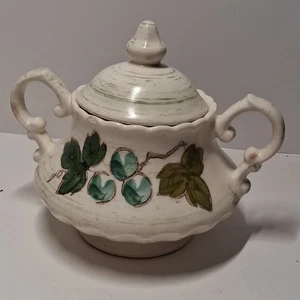 Metlox Poppy Trail Veron  Vineyard Sugar Bowl With Lid - Picture 1 of 24