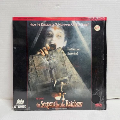 Vintage Rare Laserdisc Wes Craven's The Serpent and the Rainbow - Image 1 of 3