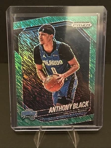2024-25 Prizm Black - Anthony Black - Green Shimmer 🔥5/7🔥 - Picture 1 of 6