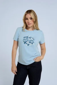 Animal Women's Carina Cotton T-Shirt Lightweight Casual Summer Tee Top - Picture 1 of 33