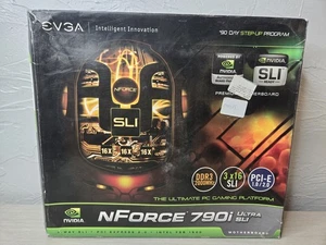 EVGA nForce 790i Ultra SLI MCP Mainboard 3-Wege SLI PCI Express 2.0, FSB 1600 - Bild 1 von 8