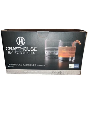 Crafthouse por Fortessa Schott Zwiesel 13,5 OZ doble vidrio antiguo, juego/4 Foto 1 de 2