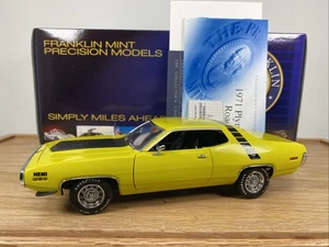 1/24 Franklin Mint 1971 Plymouth Road Runner Mopar Limited Edition B11D888 ! - Bild 1 von 18