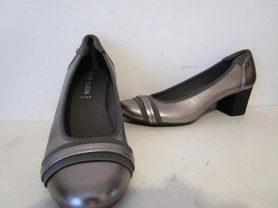 Zapatos de salón Anne Klein iflex Guardian para mujer tacón alto zapatos de carrera peltre talla 10 Foto 1 de 4