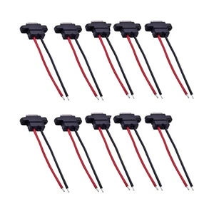 10PCS 5V Welding 2Pin Waterproof TYPE-C Female Power Socket Charging Adapter B - Afbeelding 1 van 7