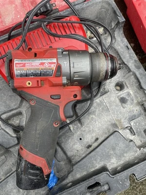 Milwaukee M12 FUEL 1/2" Hammer Drill 3404-20 + Impact Driver 2553-20 - R289 NEW - Image 1 of 4
