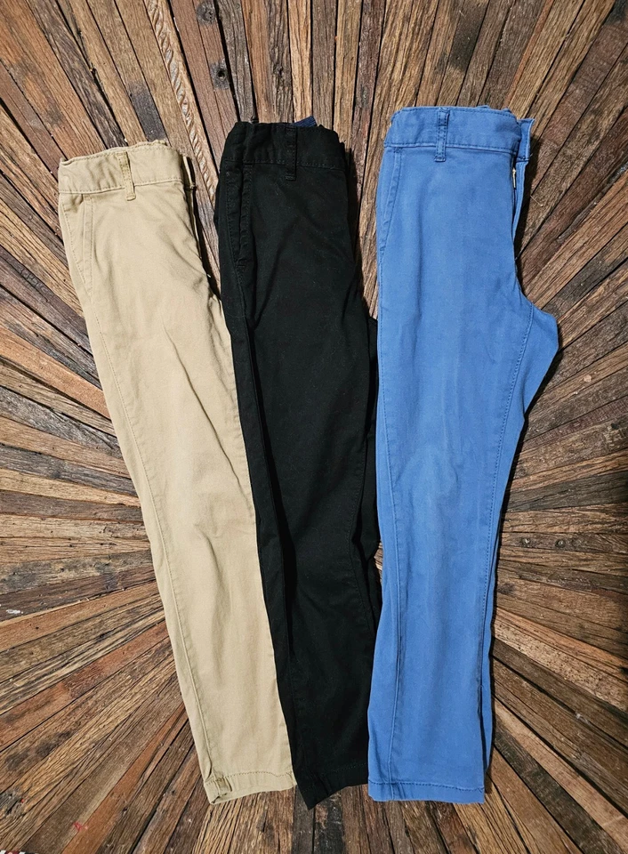 The Children's Place [Lote de 3] Pantalones Cintura Ajustable Niños Talla 6 Foto 1 de 4