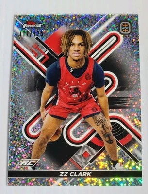 2022-23 Topps Finest OTE Overtime Elite - ZZ Clark #47 Speckle Refractor /175... - Image 1 of 2