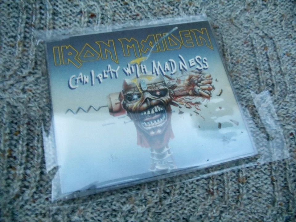  MAXI CD Iron Maiden – Can I Play With Madness - siehe beschreibung. - Bild 1 von 1