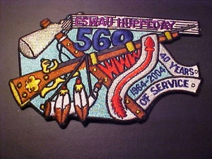 OA ESWAU HUPPEDAY LODGE 560 X20 40th ANN OF SERVICE MINT - Picture 1 of 1