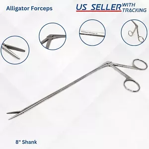 Alligator Forceps 8" Surgical Veterinary Instrument Stainless Steel German Grade - Picture 1 of 4