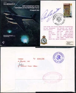 B29c 40th Ann of the Formation of the Pathfinder Force Signed by D.C.T. Bennett - Bild 1 von 1