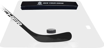 Almohadilla de tiro 30" X 60" más reboteador de disco - Alfombra de hielo sintético con pasador de disco Foto 1 de 4