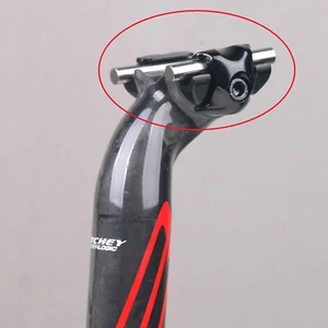 Abrazadera de silla de montar J&L para poste de asiento Ritchey SuperLogic WCS Wilier Scott Foil Addict - Imagen 1 de 6