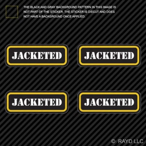 (4x) Jacketed Ammo Can Sticker Set Decal molon bullet type 2 jacket - Bild 1 von 1