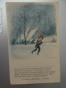 4 cartes postales anciennes poulbot - Bild 1 von 4