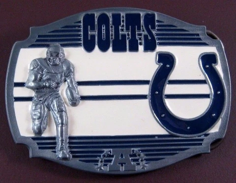 Official NFL Indianapolis Colts Belt Buckle  BRAND NEW!  **Free Shipping! Cover