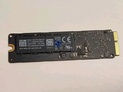 APPLE 256GB PCIe SSUBX SSD - MacBook Pro Retina 13 A1502 15 A1398 2013 2014 2015 - Image 1 of 4