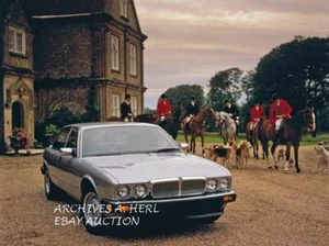 Jaguar XJ-6 XJ 6 automobile 1980s publicity campaign car press photograph - Picture 1 of 1