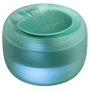 2.5 L  Translucent Pet Drinking Water Fountain Waterer for Cats Dogs-3 Colors 4U - Picture 1 of 32