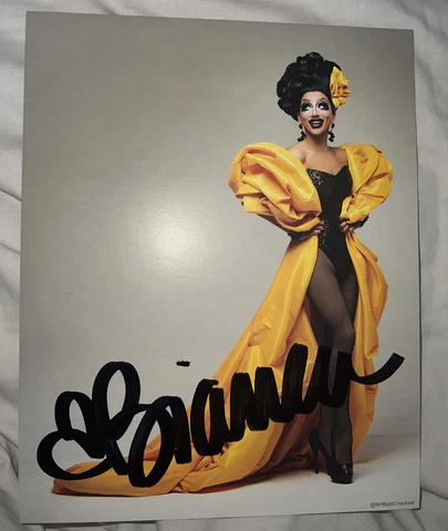 Rupaul’s Drag Race Winner Bianca Del Rio Signed 8x10 Inch Print Cover