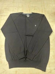 Volcom Corpo Class Vintage Collectable Long Sleeve “STANDARD SWEATER” - Size L - Picture 1 of 6