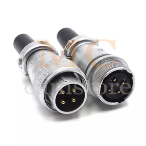 WEIPU WS20 25A 4Pin Panel Mount Waterproof Plug Socket,Industrial Wire Connector - Picture 1 of 8