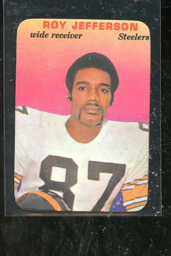 1970 TOPPS SUPERGLOSSY #17 ROY JEFFERSON STEELERS EXMINT E010366 - Image 1 of 1