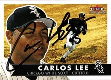 2001 Fleer Tradition Signed MLB Baseball Card AUTO You Pick 1 For Your Set