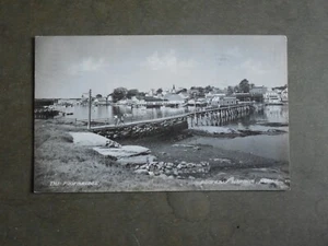 Postcard I48521 Boothbay Harbor, ME  The Footbridge  c-posted 1950 - Picture 1 of 2