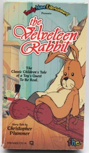 Velveteen Rabbit VHS Kids Movie Vintage - Narrated by Christopher Plummer Animtd - Picture 1 of 7