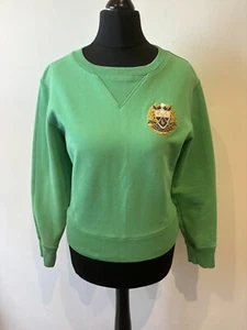 Jersey Ralph Lauren Manga Larga Verde Damas Talla Pequeña Algodón En muy buena condición - Imagen 1 de 11