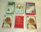 Six Sealed Boxes Of Christmas Cards With Envelops Gibson Day Spring Holiday Styl
