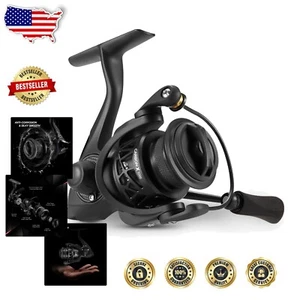 Premium Carbon X Spinning Reel - 33LB Drag, Feather-Light Design for All Anglers - Picture 1 of 9