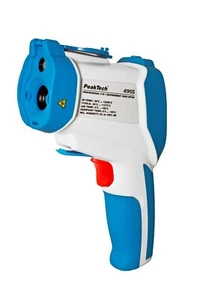 Peaktech P4955 IR Thermometer Infrared-Video Camera Dual Laser -50°C - +2200°C  - Picture 1 of 9