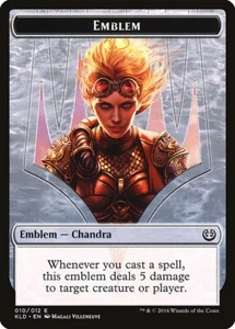 Chandra Emblem Token 10x - Colorless - Villeneuve Art - KLD Kalad - MTG Magic NM - Picture 1 of 1