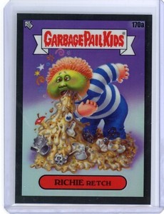 RICHIE RETCH 2022 Topps Garbage Pail Kids Chrome Black Refractor /99 170a