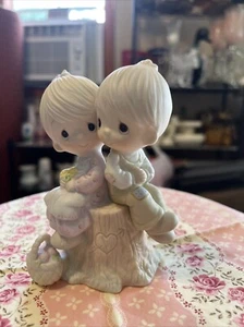 1976 Precious Moments~” Love One Another”, By: Jonathan & David~ Enesco VGC - Picture 1 of 14