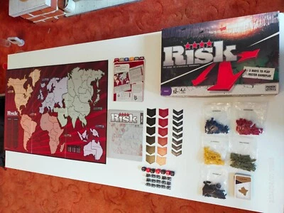 Risk Board Game 2008 - The Game of Strategic Conquest by Parker 100% Complete - Image 1 of 4